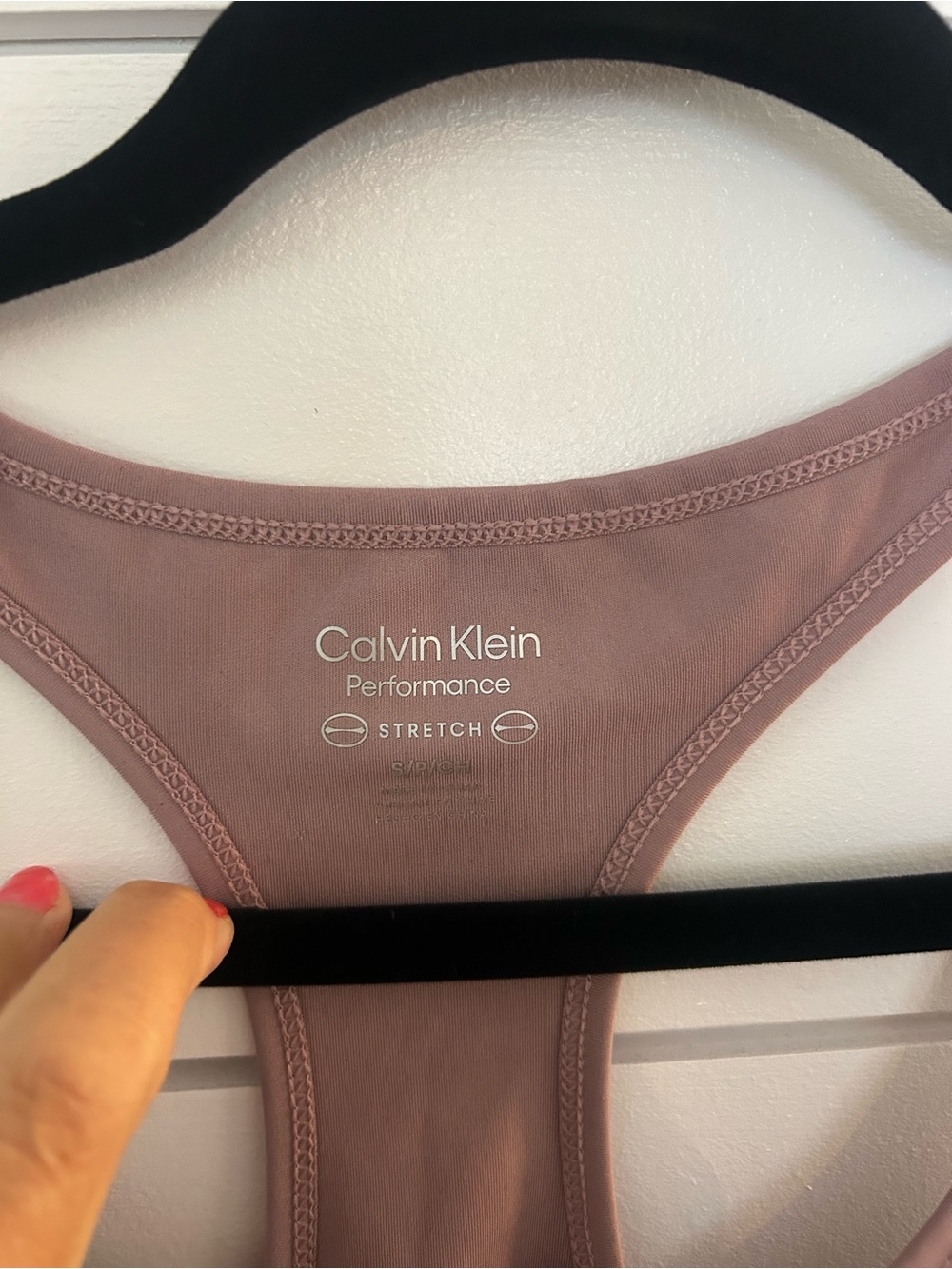 Calvin Klein Performance Athletic Dress | Size Small | Dusty Rose | Pockets - Picture 5 of 8